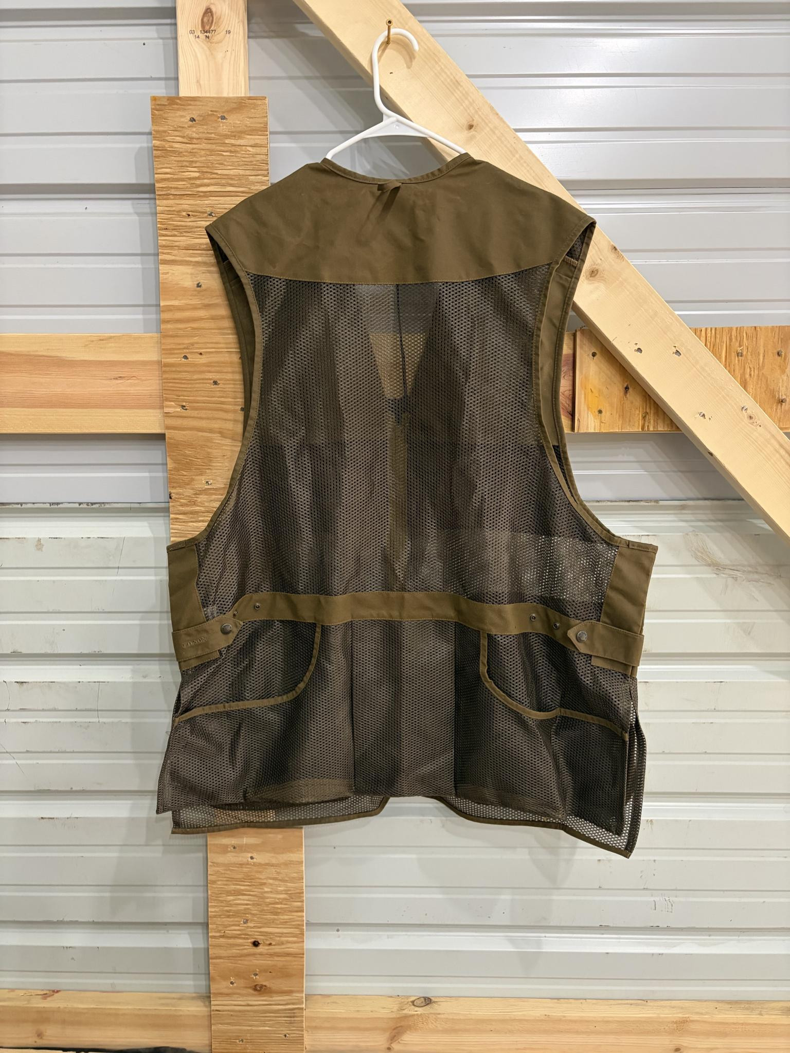 Filson light shooting vest