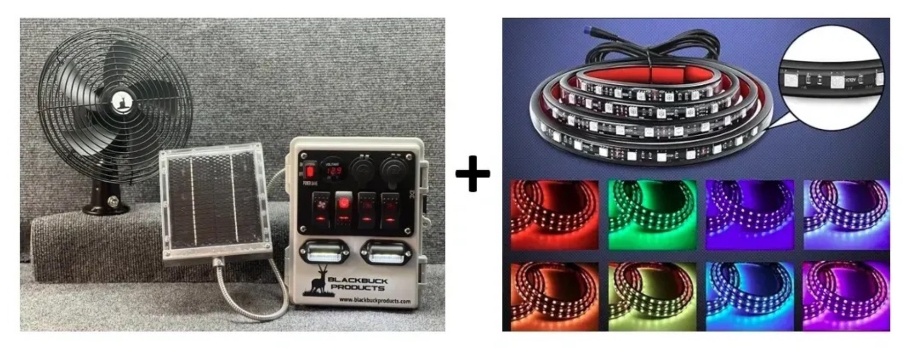 Deer Blind Solar Charging System