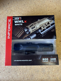 Inforce wmlx gen2 gun light 